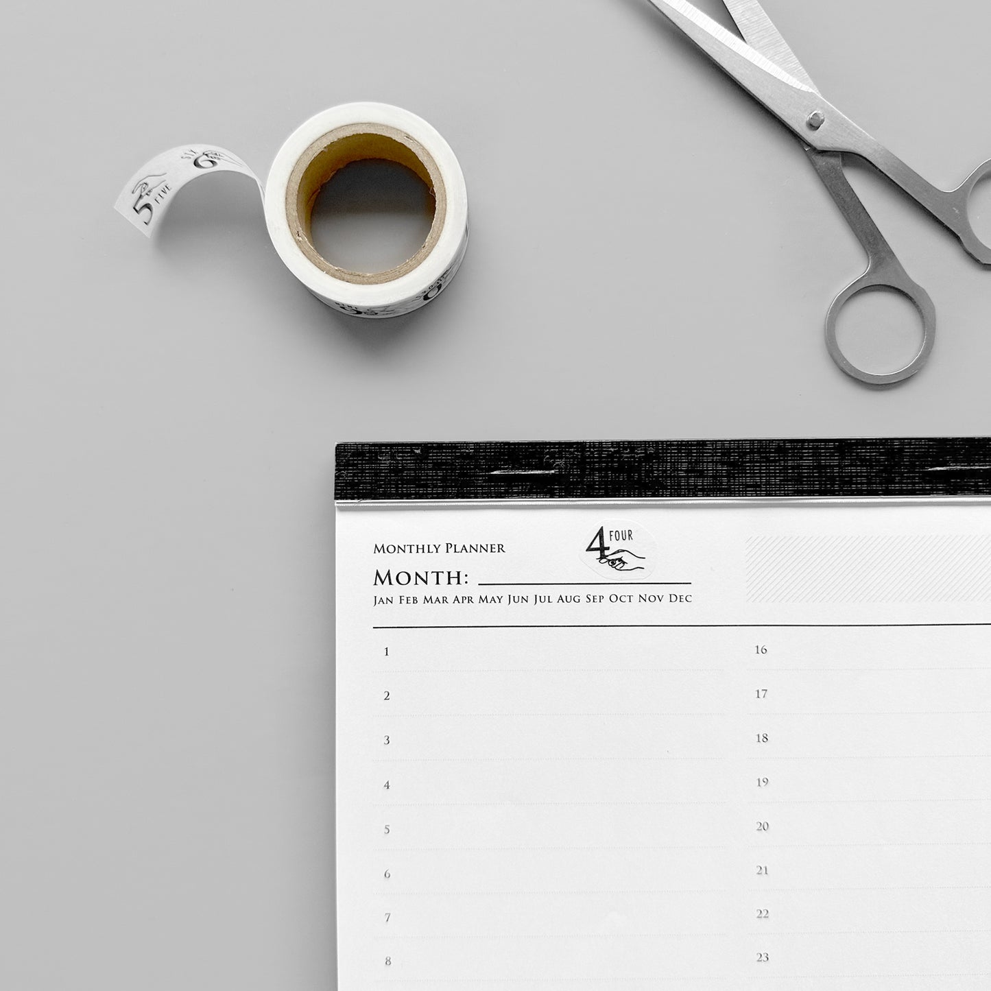 105_ NUMBERマスキングテープ|数字