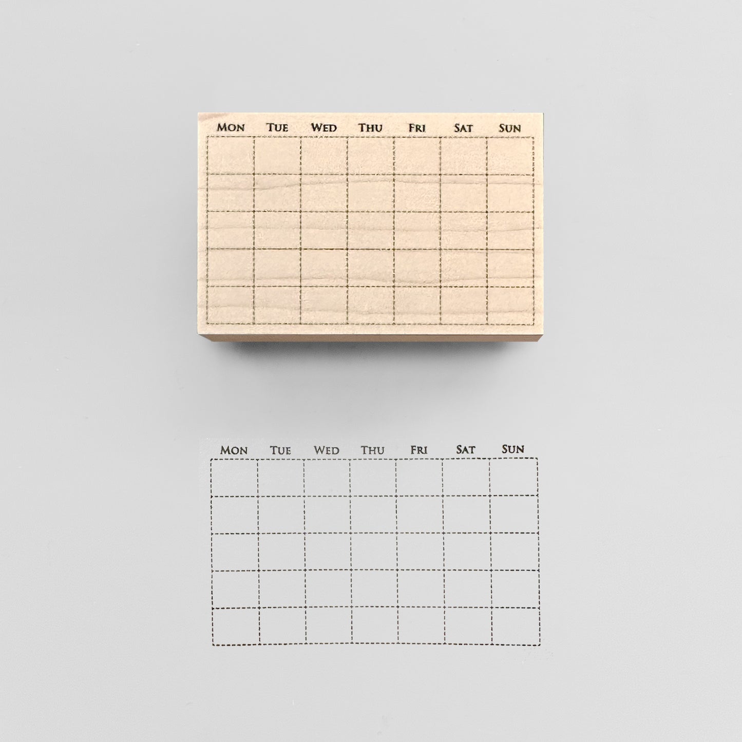 〈MONTHLY CALENDAR〉スタンプ|カレンダー(月)
