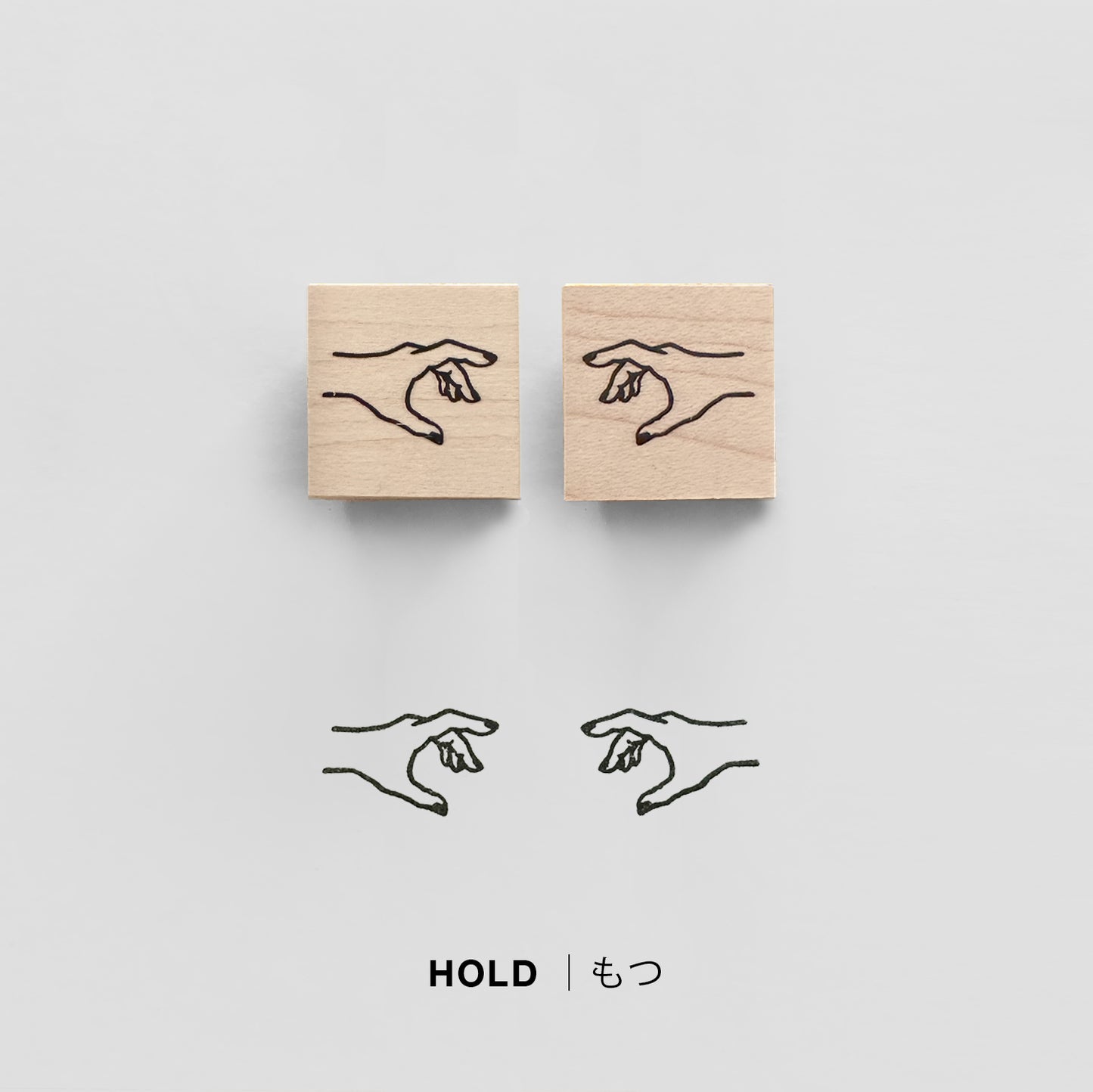 〈PINCH/PICK/HOLD〉スタンプ|はさむ・つまむ・もつ