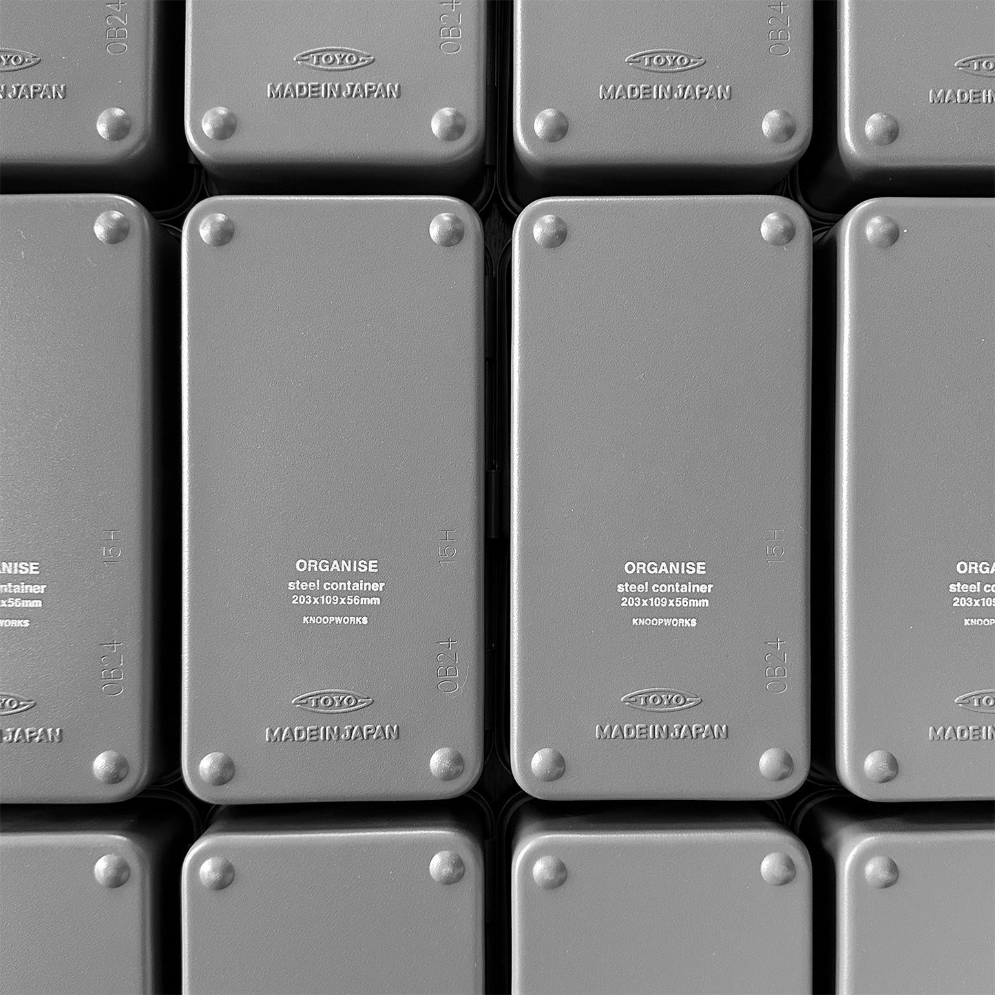 ORGANISE|スチールコンテナ STANDARD(深型)