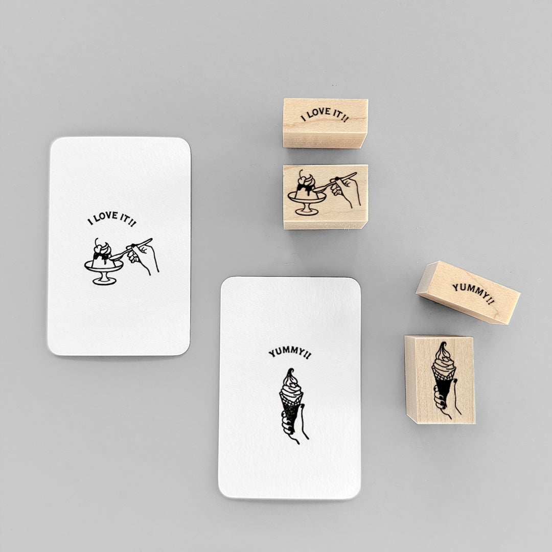 〈I LOVE IT〉スタンプ|これ大好き