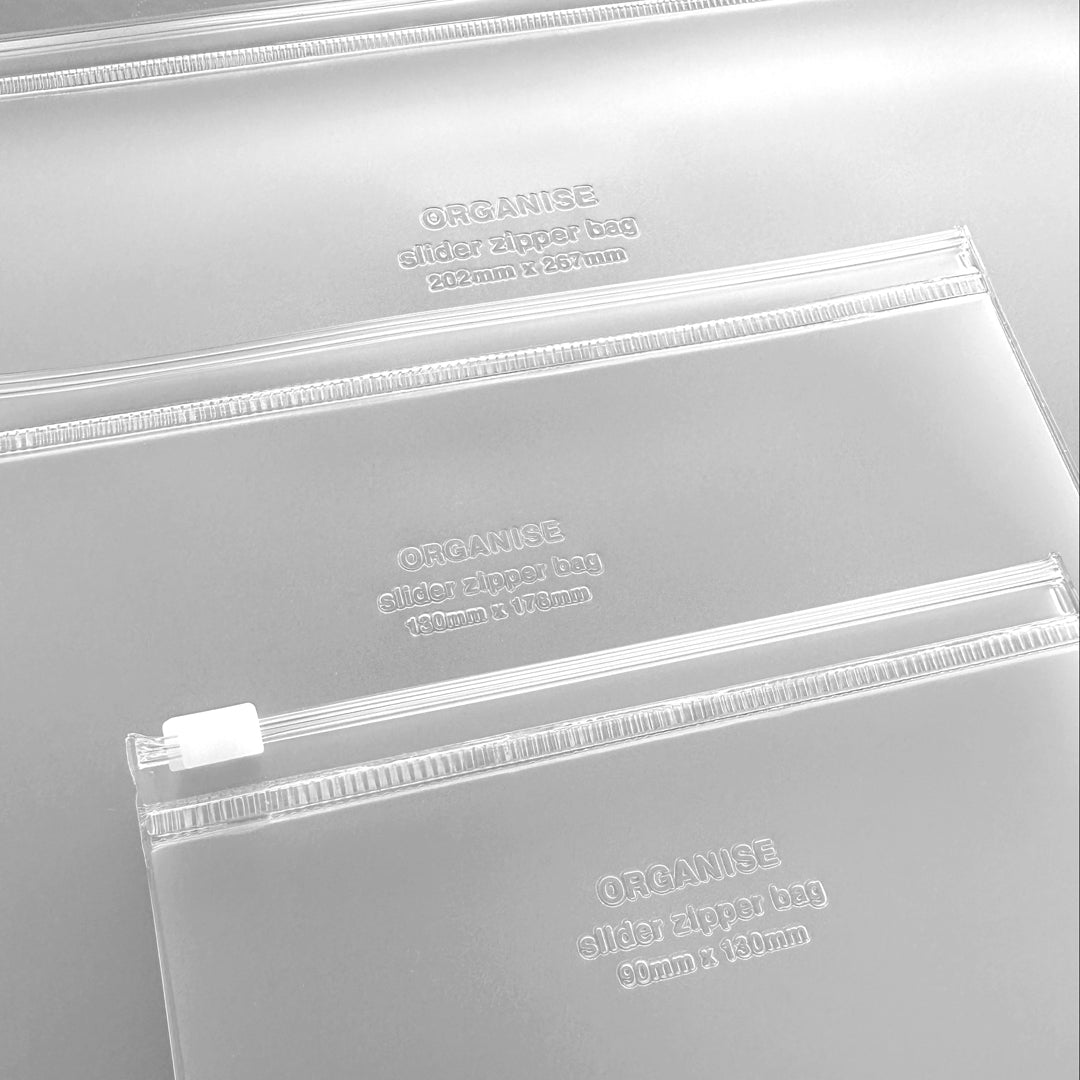 ORGANISE|スライダージッパーバッグ