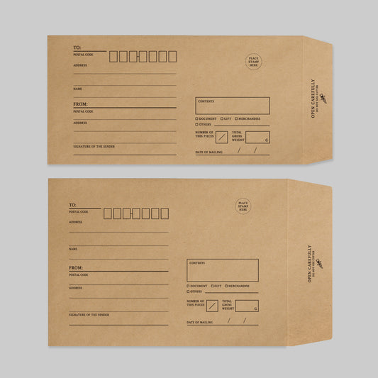 KRAFT ENVELOPE|クラフト封筒