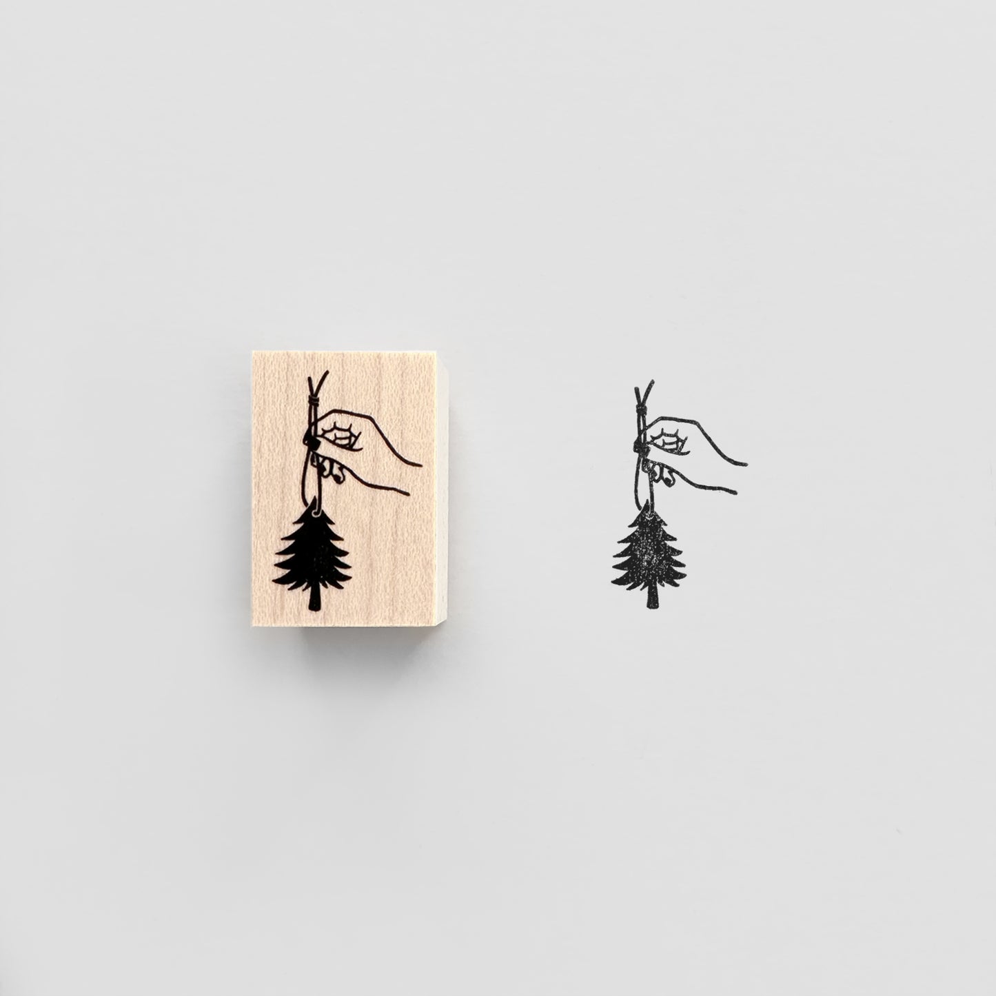 〈FIR TREE〉スタンプ|モミの木