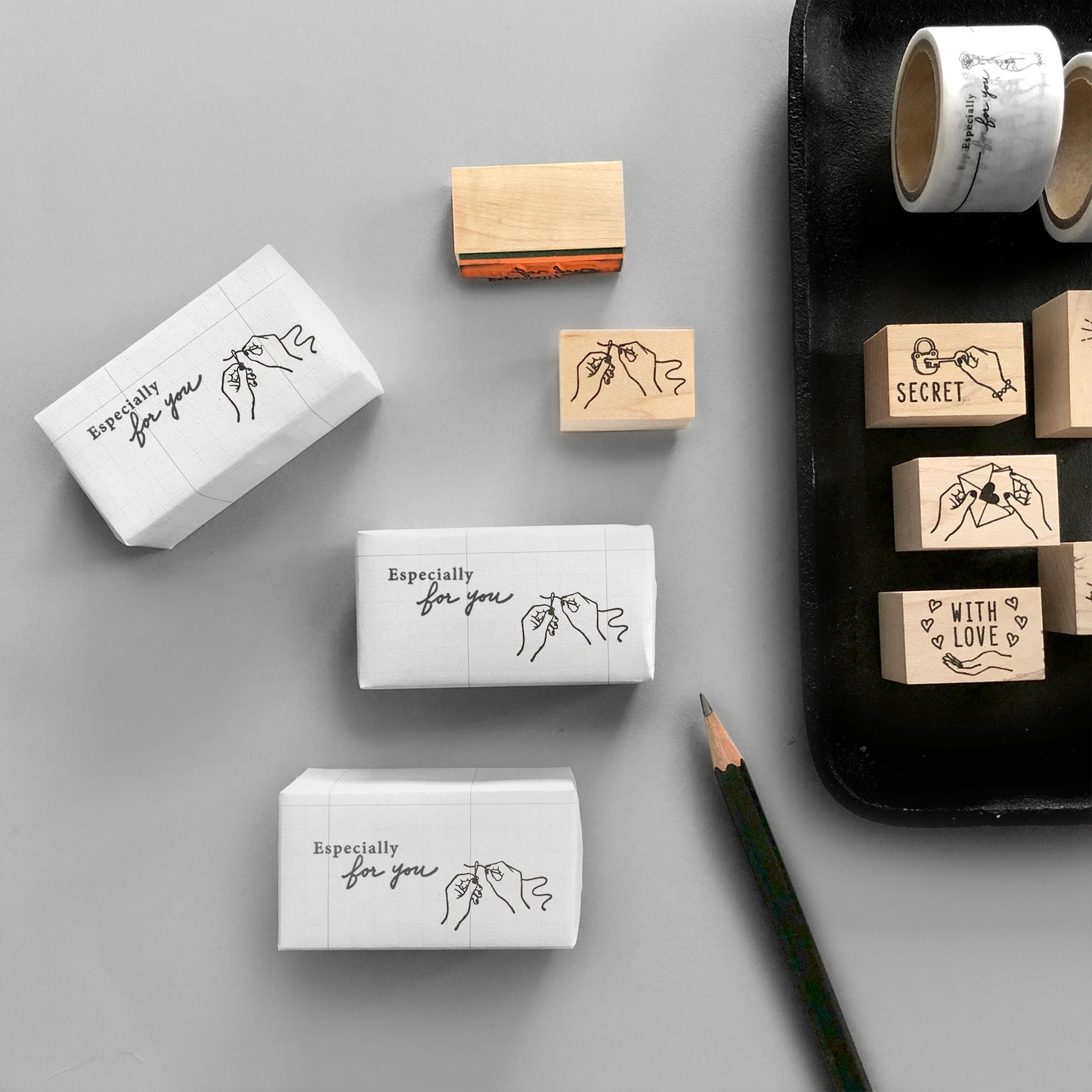 〈NEEDLEWORK〉スタンプ|針仕事