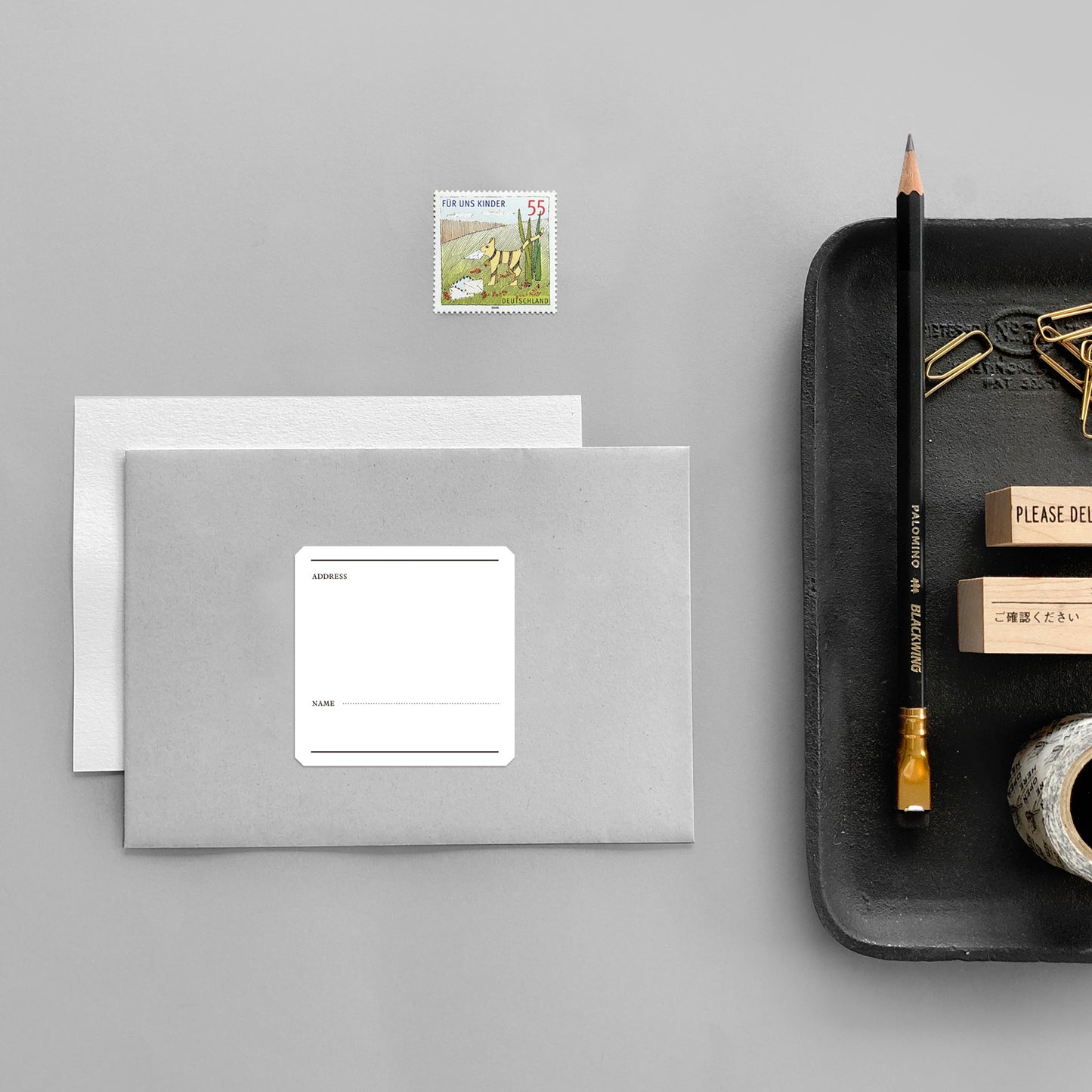 シール08|スクエア宛名