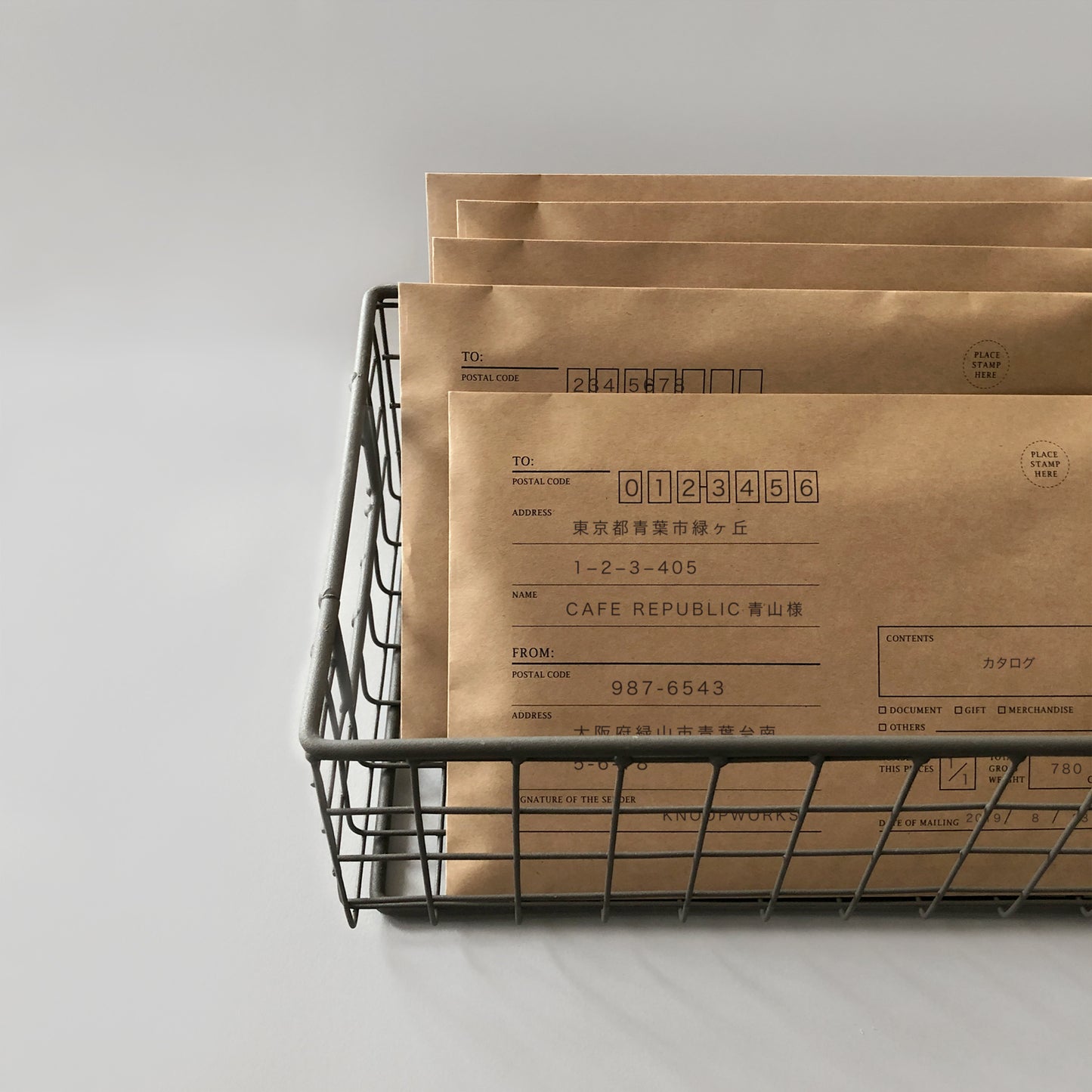 KRAFT ENVELOPE|クラフト封筒(M)
