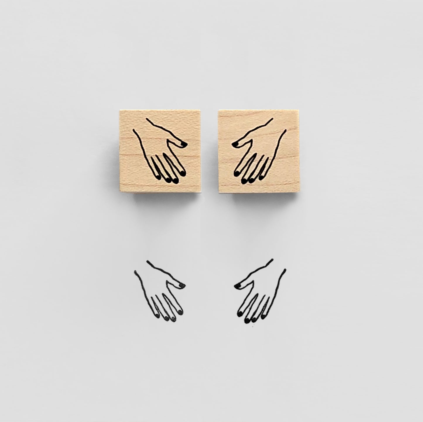 〈BOTH HANDS〉スタンプ |両手