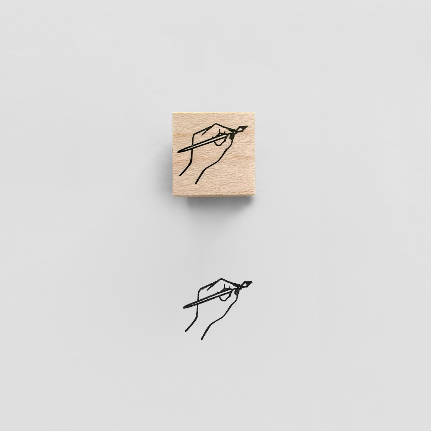 〈PEN〉スタンプ(左手)|ペン