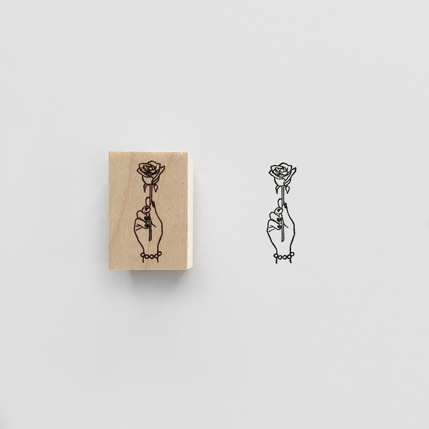 〈ROSE〉スタンプ|バラ