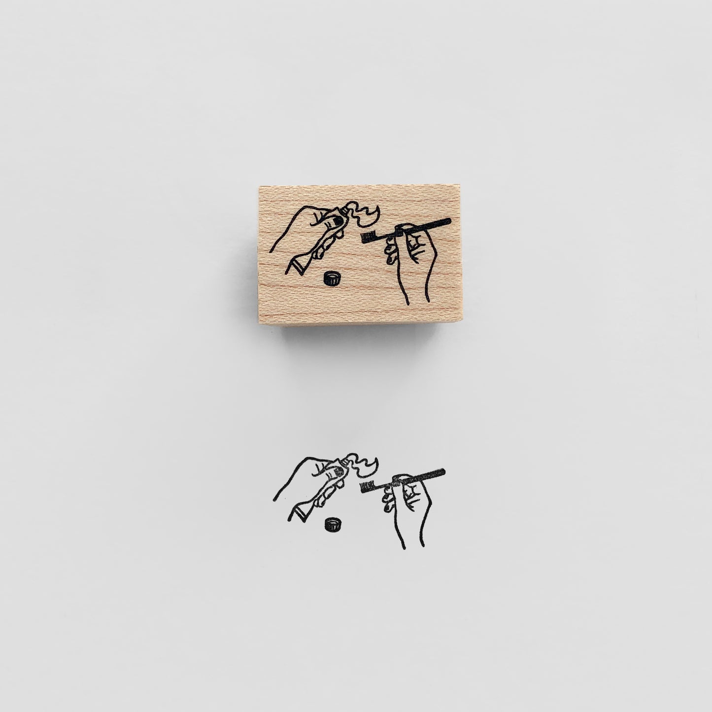 〈TOOTH BRUSH〉スタンプ|歯ブラシ