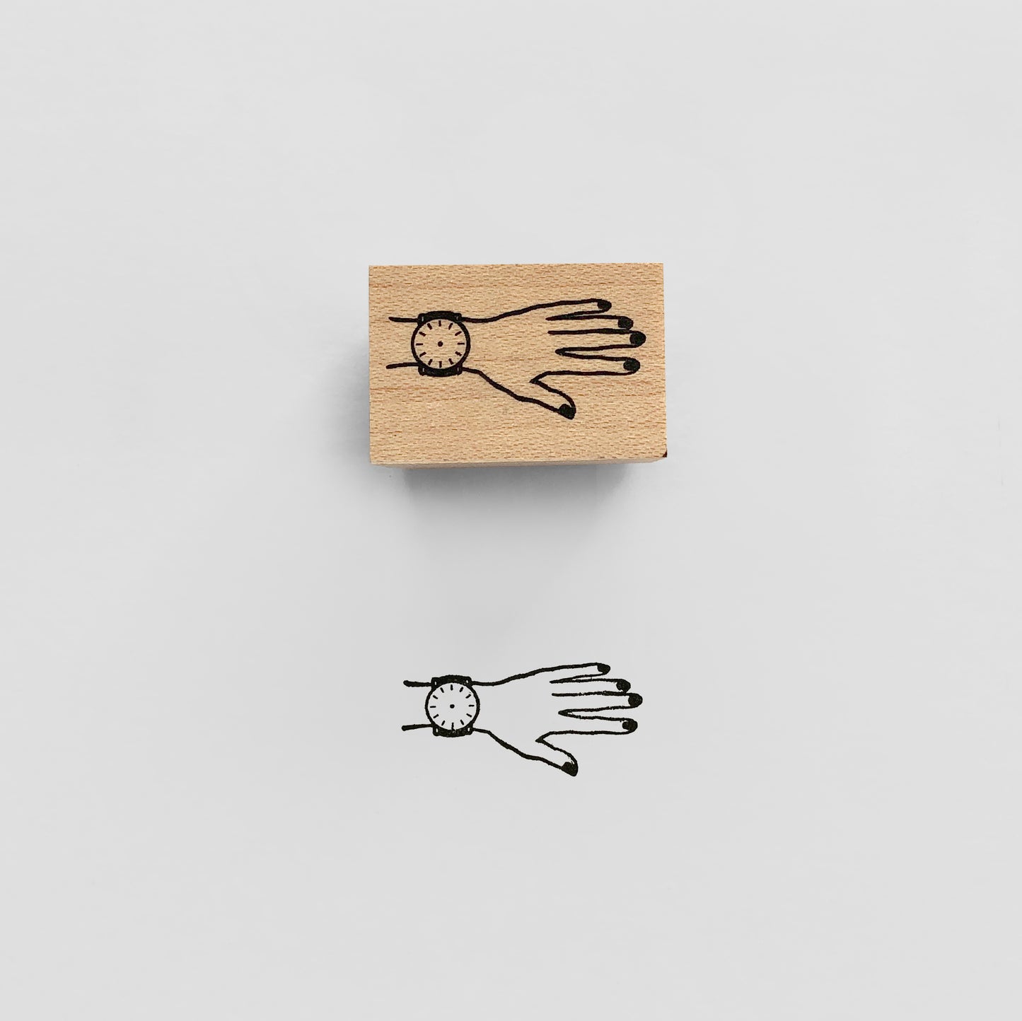 〈WRIST WATCH〉スタンプ|腕時計