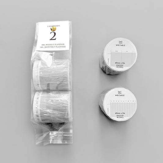 【期間限定】040+041マスキングテープ2本セット