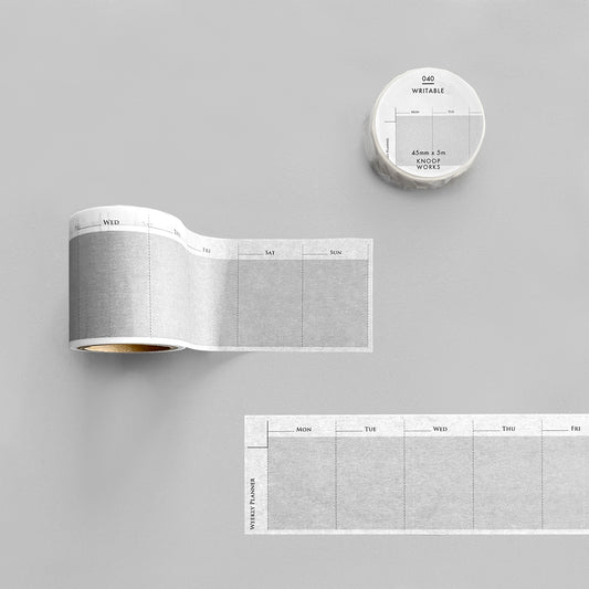 040_WEEKLY PLANNERマスキングテープ｜週間プランナー