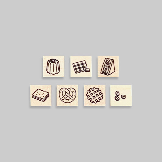 〈AFTERNOON〉　スタンプ（全7種）