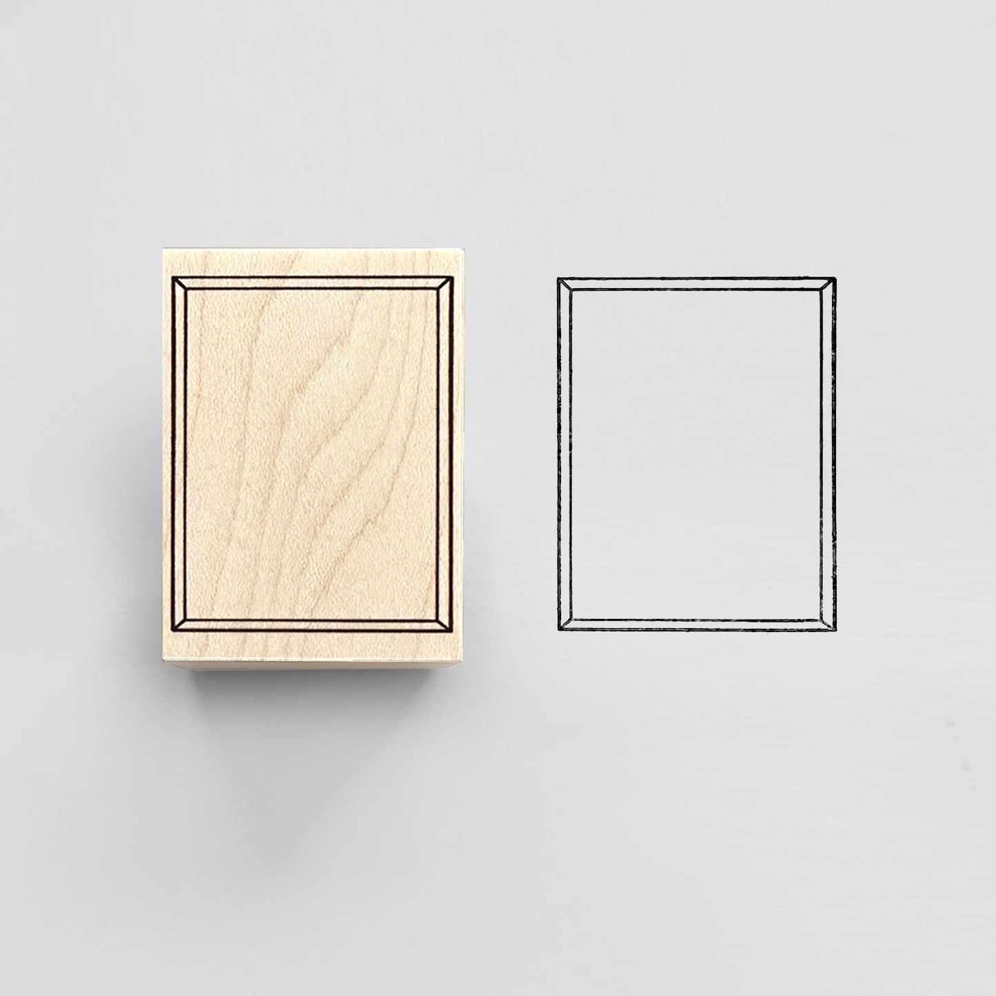 〈FRAME〉スタンプ｜レクタングル・オーバル