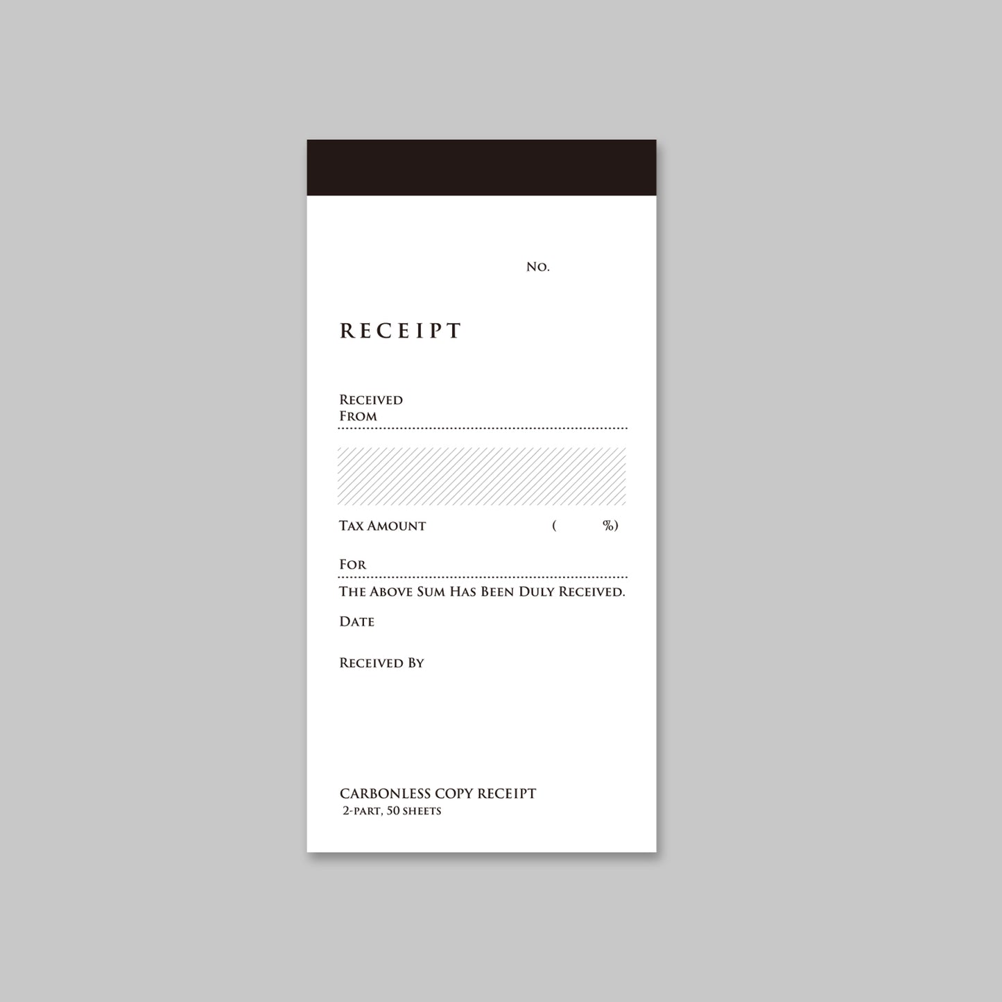 領収書（複写式）※リニューアル