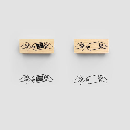 GIFT TAGスタンプ｜ギフトタグ（全2種類）
