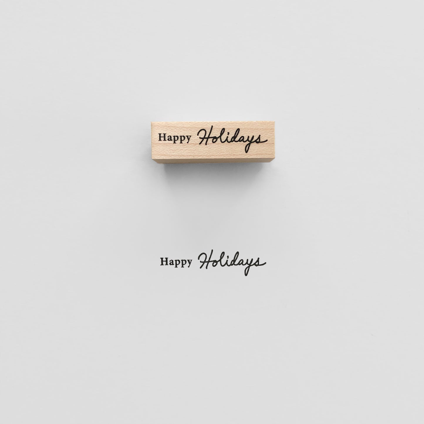 〈MESSAGE〉Happy Holidaysスタンプ｜よい休暇を