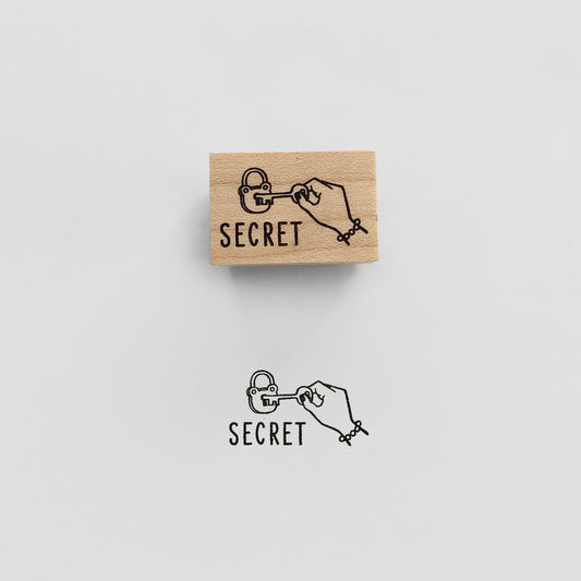 〈SECRET〉スタンプ｜秘密