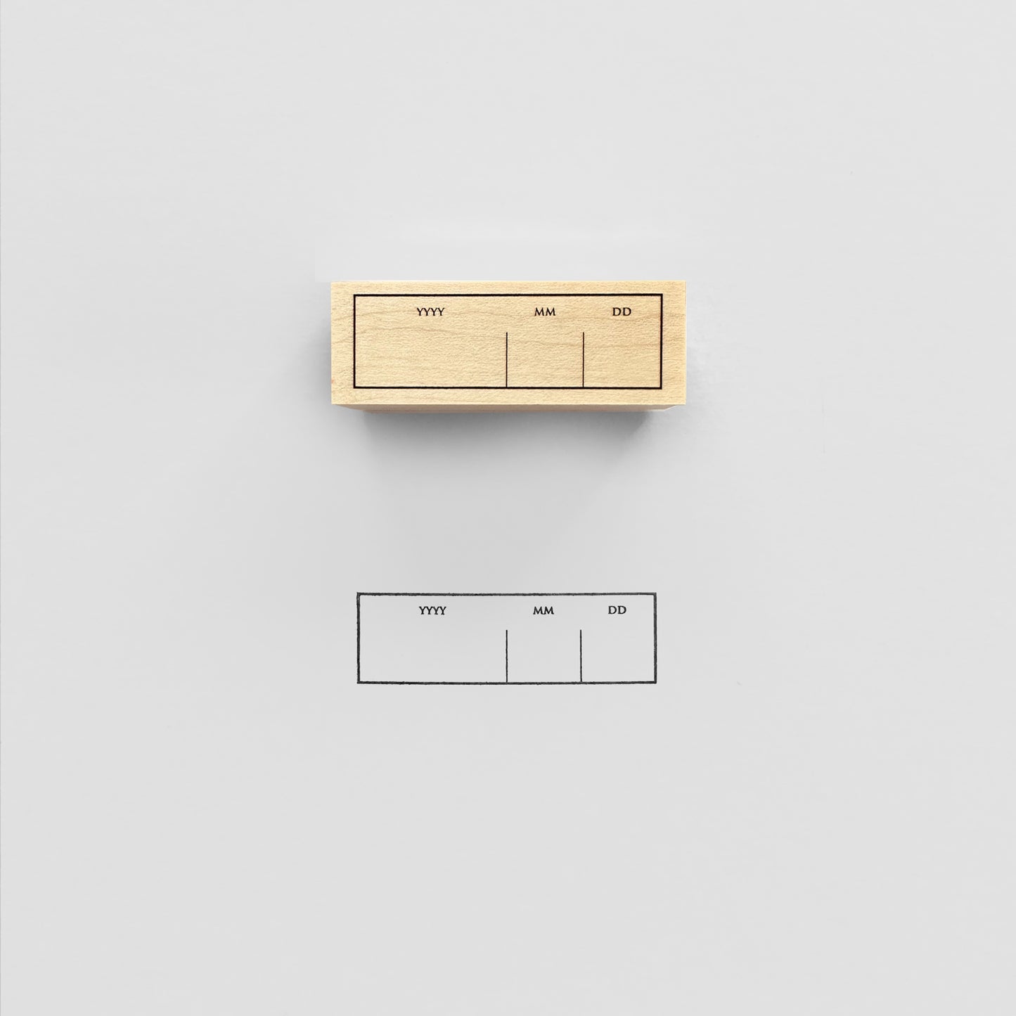 〈YYYYMMDD〉スタンプ｜日付