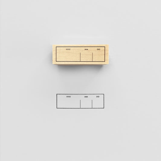 〈YYYYMMDD〉スタンプ｜日付